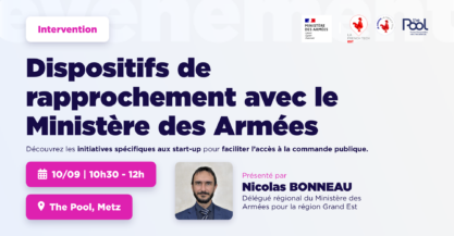 Conférence dispositifs PME du Ministère des Armées